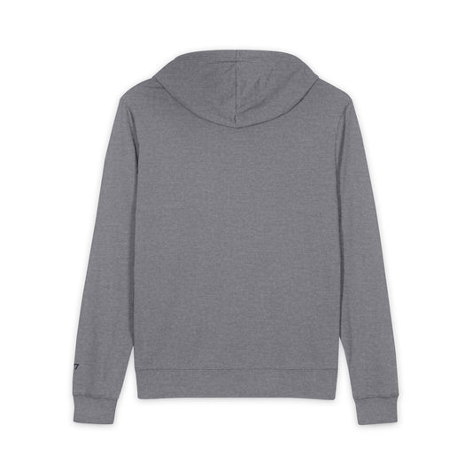 Echo7 Studios District® Unisex Jersey Full-Zip Hoodie
