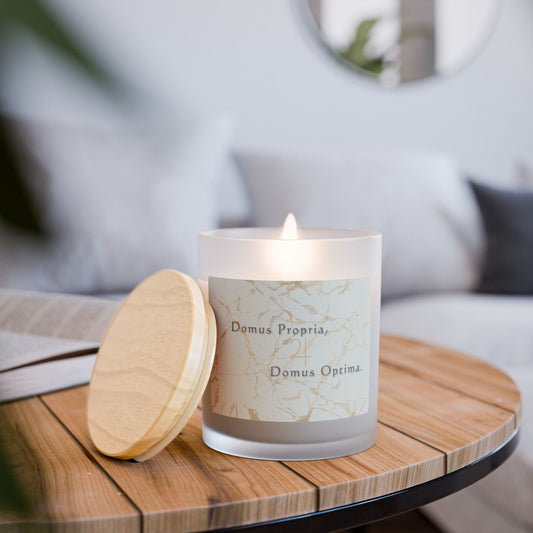 Domus Propria, Domus Optima — Fragrance-Free House Candle (11oz)