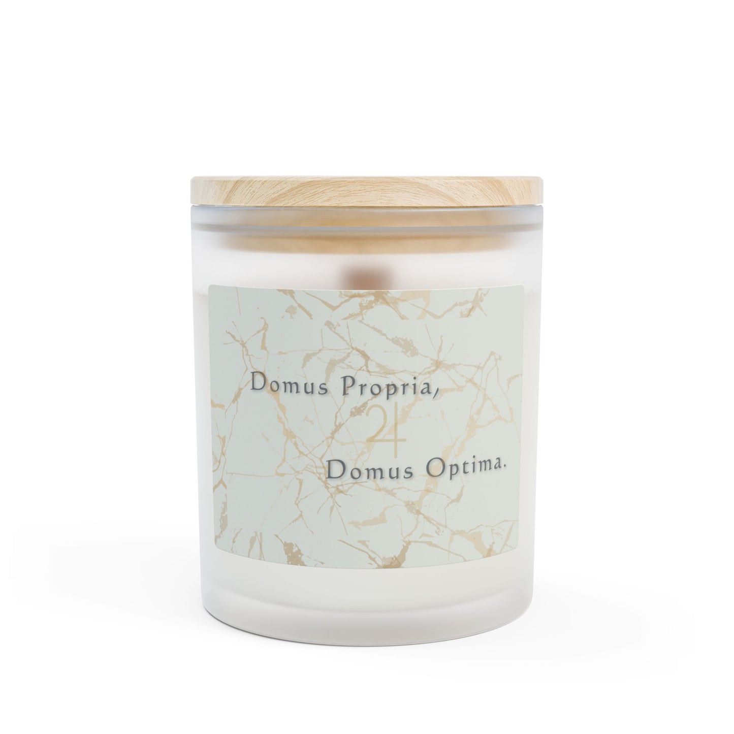 Domus Propria, Domus Optima — Fragrance-Free House Candle (11oz)